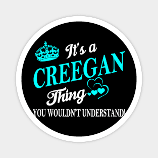 CREEGAN Magnet